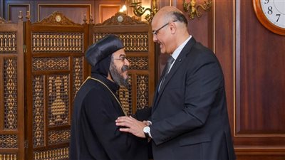 محافظ الإسكندرية يستقبل وفد الكنيسة القبطية الأرثوذكسية