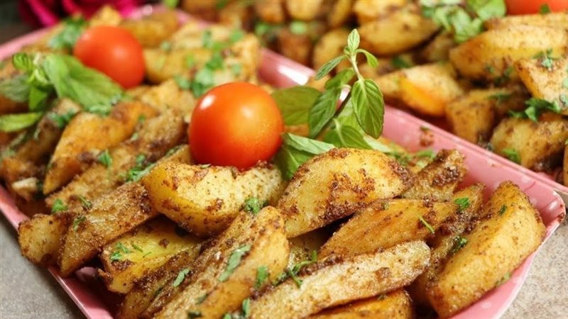 بطاطس مشوية بالأعشاب