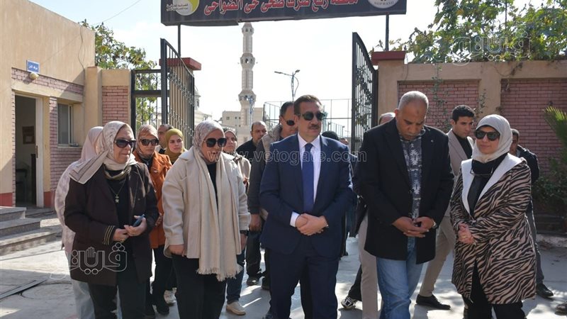 محافظ بورسعيد يتفقد
