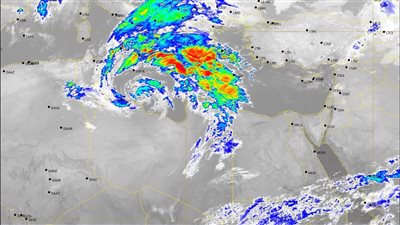الأرصاد: منخفض جوي يضرب البلاد الإثنين المقبل وسقوط أمطار بهذه المناطق