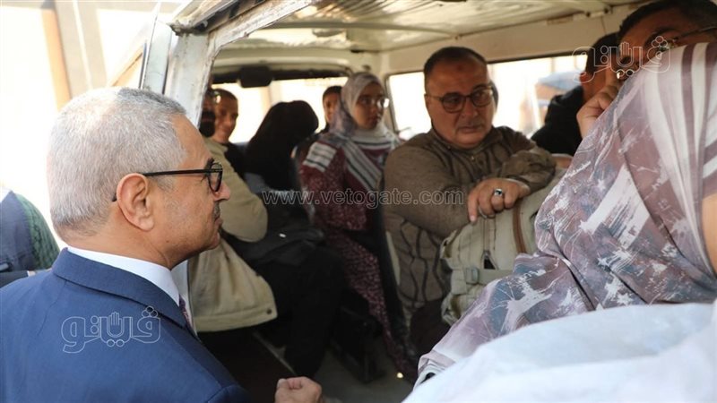 محافظ بني سويف يتفقد