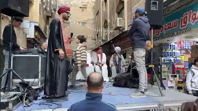 فرقة الإنشاد تشعل