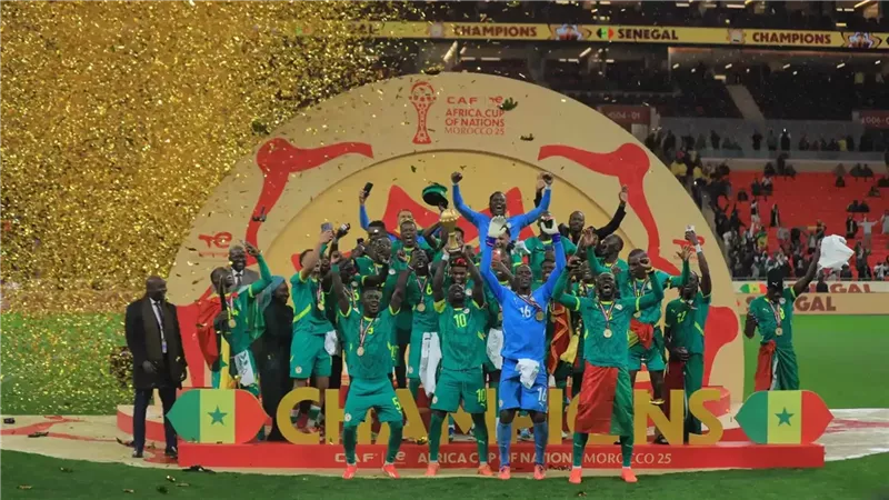 مراسم تتويج المنتخب