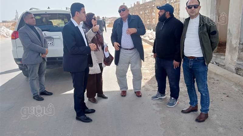 الزملوط يتفقد أعمال