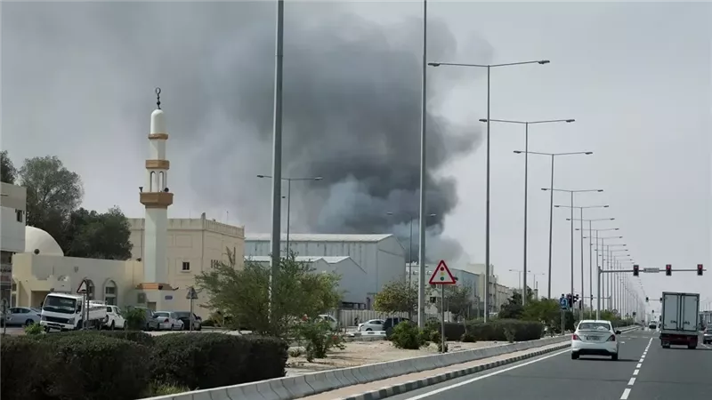 استهداف إيراني لمدينة