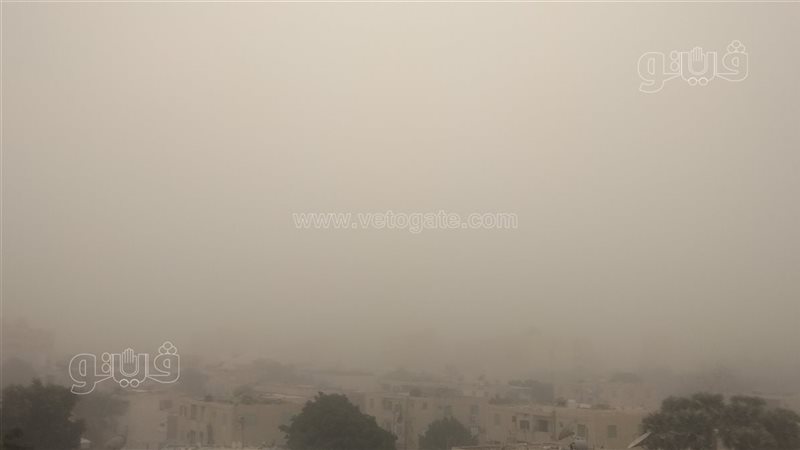 عواصف ترابية في الوادي