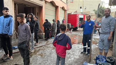 السيطرة على حريق مخزن أدوات كهربائية في فيصل