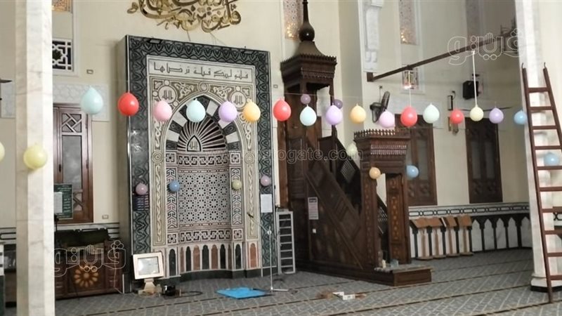 مسجد الشاذلي يتزين