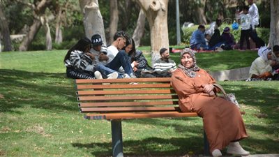 العائلات والأطفال يتصدرون المشهد في حديقة الأزهر للاحتفال بعيد الفطر (صور)
