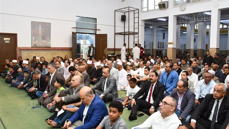 صلاة العيد فى أسوان