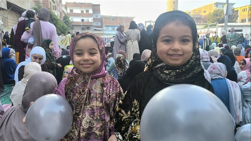 فرحة الأطفال بعيد