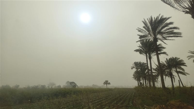 رياح محملة بالأتربة