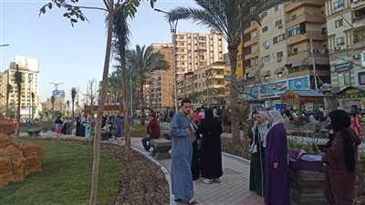 إقبال كبير على حدائق الدقهلية في ثاني أيام عيد الفطر