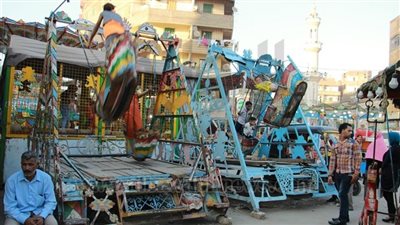 مرجيحة تتسبب في إصابة طفلة بتمزق فروة الرأس خلال احتفالات العيد بالدقهلية 