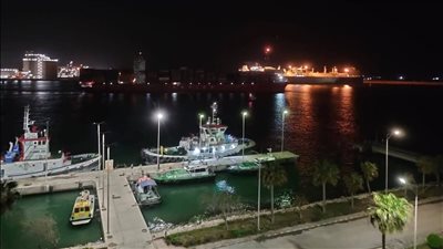 تفاصيل ​حركة السفن وتداول البضائع بميناء دمياط في ثالث أيام العيد