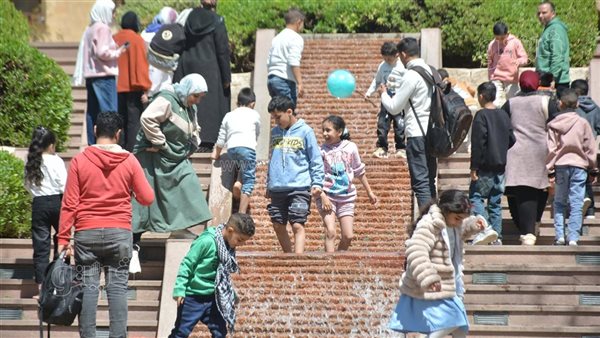 Eid Day Three: Visitors Seek Shade at Al-Azhar Park