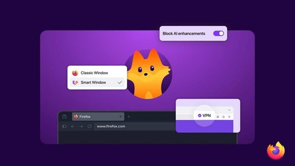 موزيلا تطلق خدمة VPN مجانية مدمجة في متصفح فايرفوكس لتعزيز الخصوصية الرقمية
