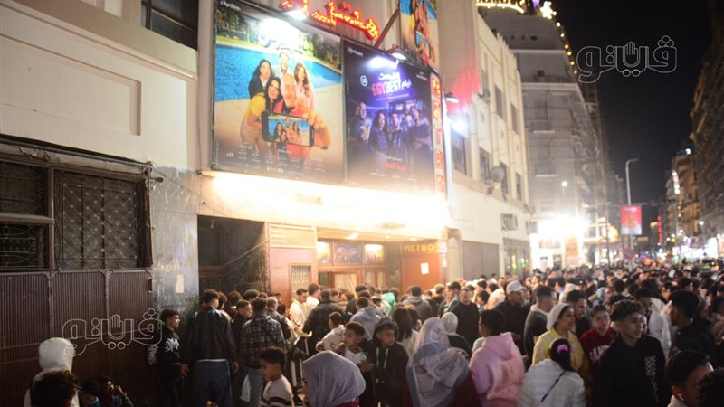 زحام كبير على السينمات