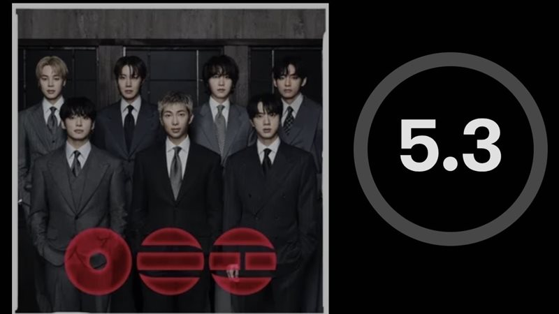 تقييم ألبوم bts،