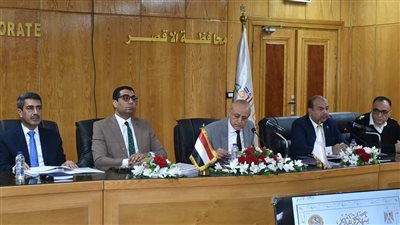 تفاصيل جلسة المجلس التنفيذي بديوان عام الأقصر وأبرز القرارات