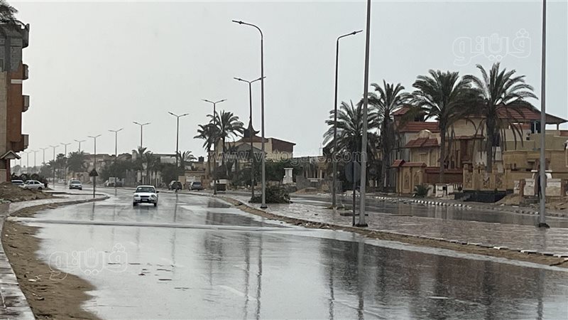 أمطار على شمال سيناء،