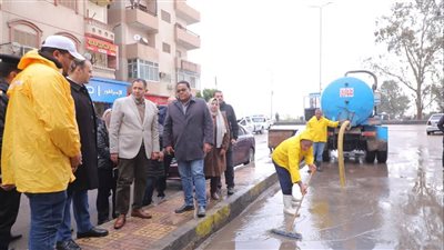 محافظ دمياط يتفقد كفر البطيخ وفارسكور لمتابعة مواجهة التقلبات الجوية