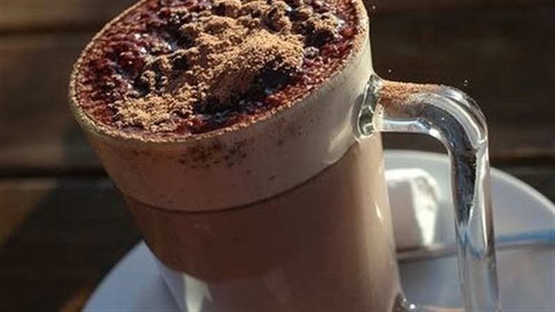 الكاكاو باللبن 