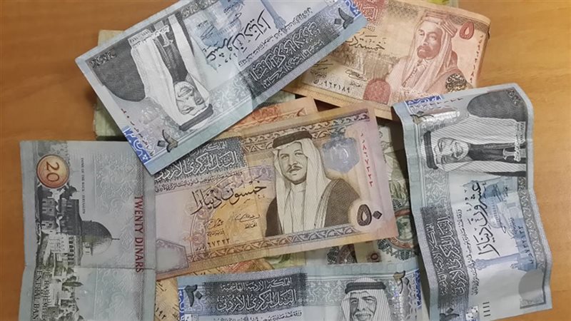 سعر الدينار الاردني،