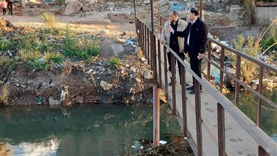 محافظ الدقهلية يتابع انتهاء أعمال تطهير ترعة الساحل بطلخا