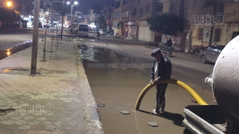 أمطار غزيرة على محافظة