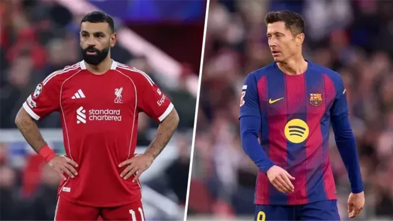 محمد صلاح وليفاندوفسكي