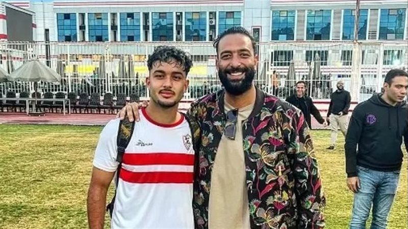 أحمد حسام ميدو ونجله،