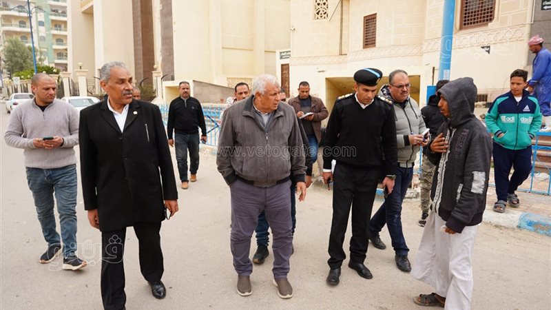 محافظ مطروح يتفقد