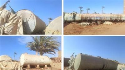 ضبط 48 طن مازوت مدعم قبل بيعه بالسوق السوداء في بني سويف