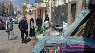 في حضور الشرطة، إزالة تجمعين للنباشين بالإسماعيلية 