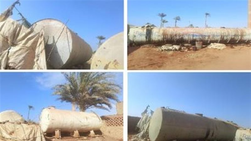 ضبط 48 طن مازوت مدعم،
