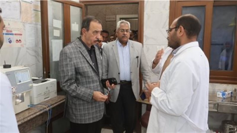محافظ سوهاج نقل المسعف