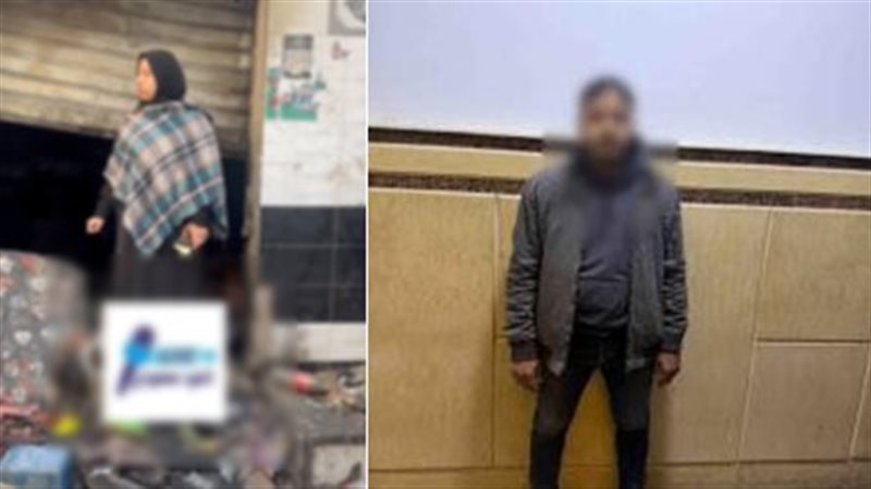 سائق يشعل النيران