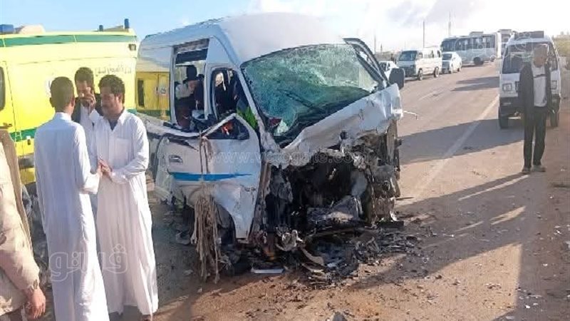 حادث تصادم بالقليوبية،