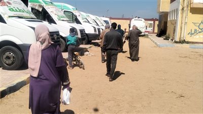 الكشف على 634 مواطنا خلال القافلة الطبية المجانية بقرية الظاهرية في الإسماعيلية 