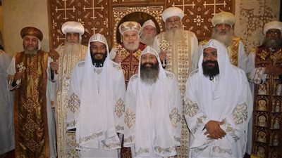 دير القديس الأنبا أنطونيوس يحتفل برهبنة وتأهيل رهبان جدد