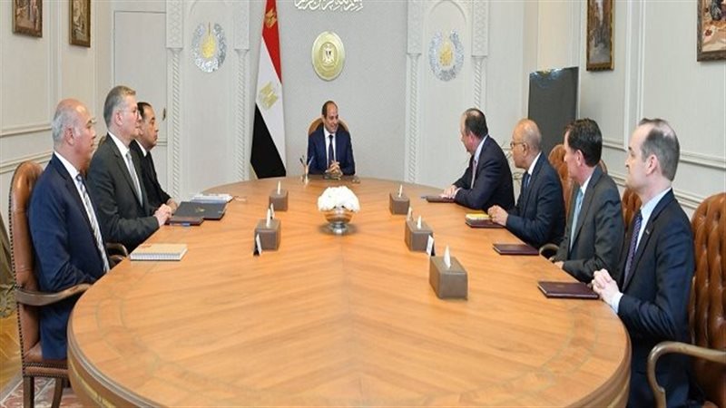 لقاء السيسي والرئيس