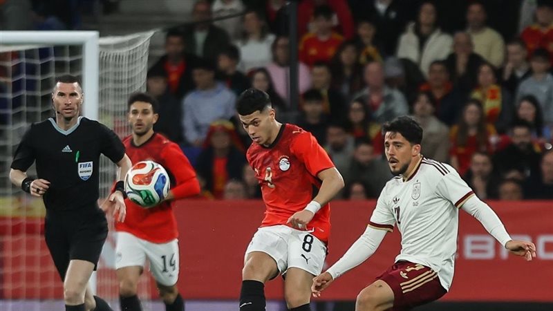 مباراة إسبانيا ومصر