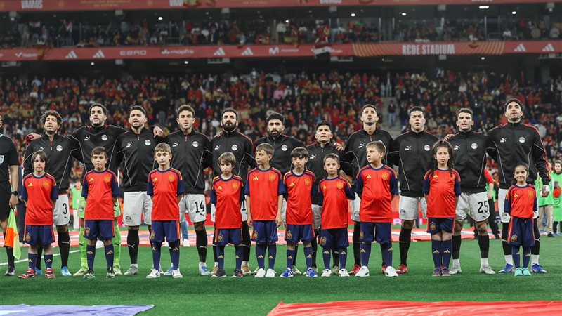 جانب من مباراة منتخب