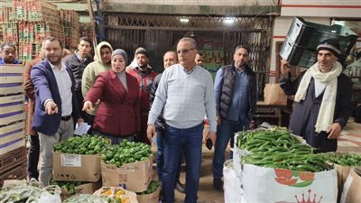 حملة مكبرة على سوق الجملة بالمنصورة لمتابعة توافر السلع وضبط الأسعار 