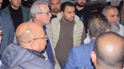 نائب رئيس هيئة المجتمعات العمرانية يتفقد أعمال المرافق بأكتوبر الجديدة 