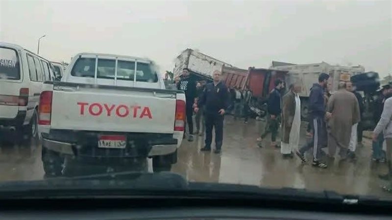 توقف حركة الطريق