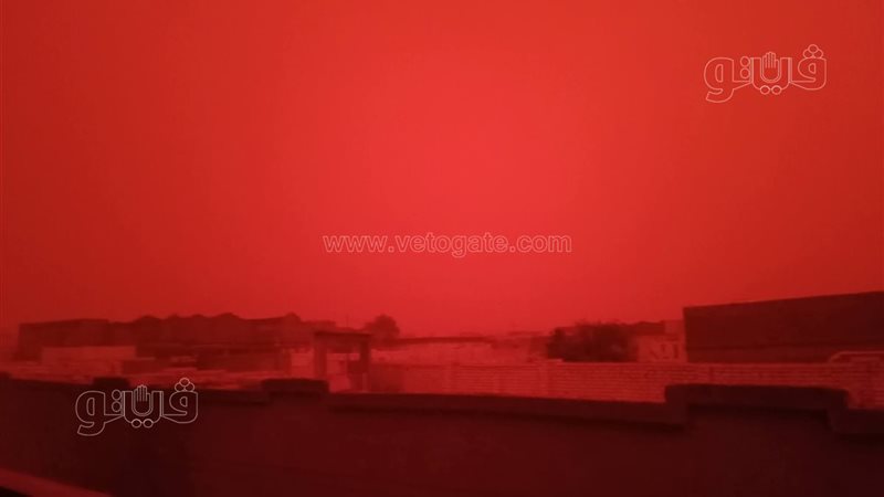 السلوم عاصفة ترابية،