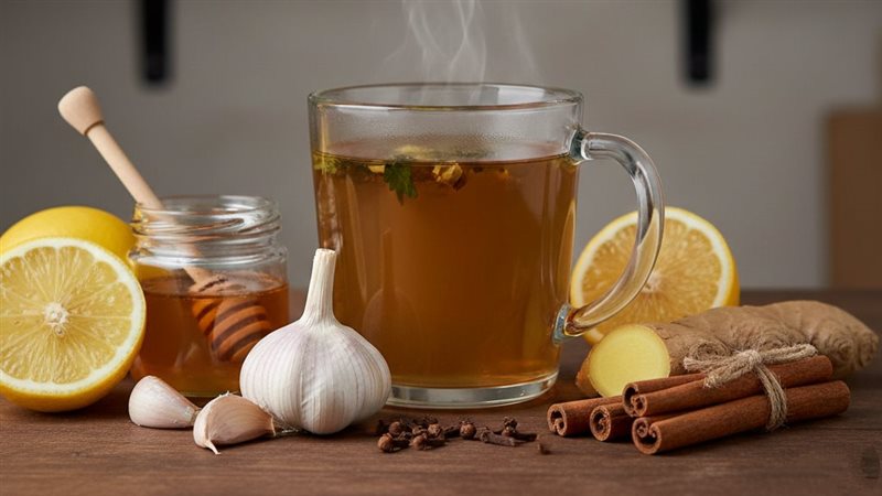 خلطات طبيعية لنزلات