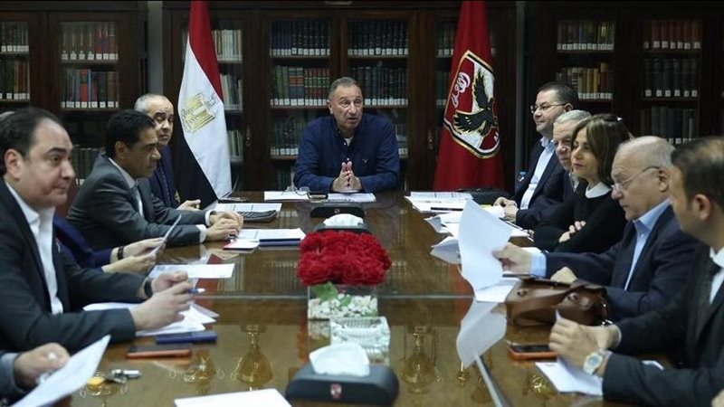 اجتماع محمود الخطيب